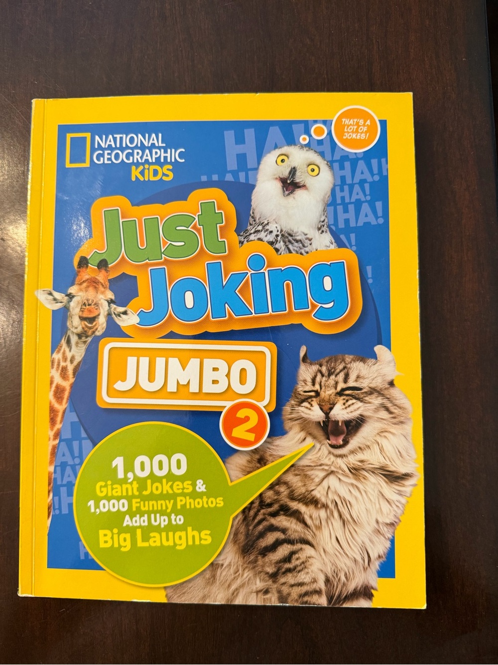 National Geographic Kids Just Joking Jumbo 2 — Paperback Book